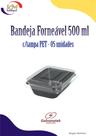 Bandeja Forneável 500 ml c/tampa 05 unidades - Galvanotek - comida congelada, delivery (17055) Bandeja Forneável 500 ml c/tampa 05 unidades - Galvanotek - comida congelada, delivery (17055)