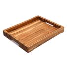 Bandeja Fortaleza G Em Madeira Teca 49.5X34.6X4.4Cm - Monte Novo