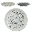 Bandeja Fruteira Multi Funções 38cm Marmorizada Decorativa