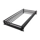 Bandeja hara wire preto fosco 40 x 70 cm