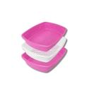 Bandeja Higiênica Cat Clean Furba Com 3 Peças Para Gatos