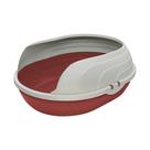 Bandeja Higiênica Furacão Pet com Arco para Gato Prime Vermelha