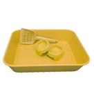 Bandeja Higiênica Kit Happy Cat Amarela