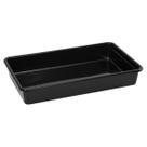 Bandeja Higiênica Pet Para Gatos Caixa Areia Simples 12,5l Preto Bandeja Higiênica Pet Para Gatos Caixa Areia Simples 12,5l Preto
