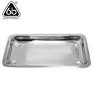 Bandeja Inox Clinica com divisória 20X10X2Cm 6B Invent