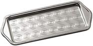 Bandeja Inox Retangular Bolas 33 x 14 Pantheon - 098B
