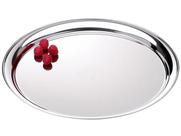 Bandeja Inox Tramontina Redonda Bandeja Inox Tramontina Redonda