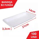 Bandeja Isopor B2 Funda C/ 100 Unidades
