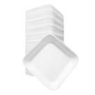 Bandeja Isopor Rasa Alimento Branca B1 Crl001 15X15X1,8 100u