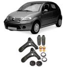 Bandeja + Kit Batente Citroen C3 Dianteiro 2003 Até 2012 O Par