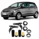 Bandeja + Kit Batente Volkswagen Fox Dianteiro 2003 Até 2008 O Par