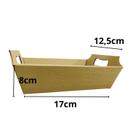 Bandeja Kraft CTBOX 12,5X17X8cm