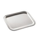 Bandeja lisa em prata Silverlux 26,5x21cm