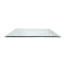 Bandeja Luxo 25x15 Vidro Espelhada Enfeite Sala Mesa Elegante Decoração