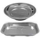 Bandeja Magnética Retangular 140 x 240 mm + Bandeja Magnética Circular 148 mm - STARFER