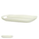 BANDEJA MELAMINA 47,5cm ORGANIC (OFF WHITE) FLORARTE