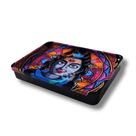 Bandeja Metal Sadhu Lata Box 24x14cm Estampa Shiva