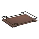 Bandeja Multiuso Hara Luana Tampo Couríss. Caramelo 39x70 Cm