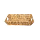 Bandeja Multiuso Retangular Fibra Natural Jacinto 30x20cm