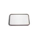 Bandeja odontologica inox 49x33x01cm para equipo sm