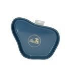 Bandeja Orgânica Azul Gris 13cm Un - Sóboleiras