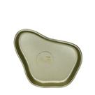 Bandeja Orgânica Dourado Premium 13cm Un - Sóboleiras