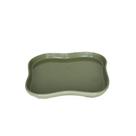 Bandeja Orgânica Verde Eucalipto 18cm Un - Sóboleiras Bandeja Orgânica Verde Eucalipto 18cm Un - Sóboleiras