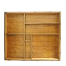Bandeja Organizadora Bambu 39x34x4,5cm -Woodart Bandeja Organizadora Bambu 39x34x4,5cm -Woodart
