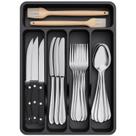 Bandeja organizadora de gavetas Lifewit Silverware com 5 compartimentos
