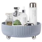Bandeja organizadora de perfume de maquiagem Anyoifax 360 Rotating Grey