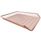 Bandeja Organizadora Multiuso De Mesa De Escritório Rose Gold