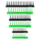 Bandeja organizadora para dados, juego de 6 piezas SAE y Métrico para cajas de herramientas Bandeja organizadora para dados, juego de 6 piezas SAE y Métrico para cajas de herramientas