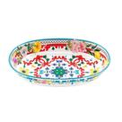 Bandeja Oval Flower & Lemon Em Melamina 32,5X23cm - Guzzini Bandeja Oval Flower & Lemon Em Melamina 32,5X23cm - Guzzini