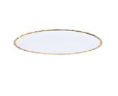 Bandeja Oval Melamina Bambu Asper 40 cm Mimo Style MB22174