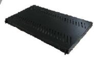 Bandeja P/ Rack Cwb Fixacao Dupla 19" 1U P400 - Preto