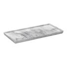 Bandeja para Banheiro Coza Cube Mármore Branco Bandeja para Banheiro Coza Cube Mármore Branco