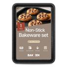 Bandeja para Hornear Bakken Gris Antiadherente Acero al Carbono 35x25 cm