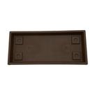 Bandeja para Plantas The HC Companies Venetian 44x19x4 cm Chocolate
