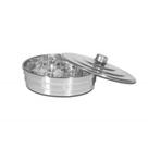 Bandeja para Santa Ceia com 16 Calices aluminio
