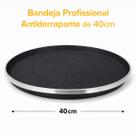 Bandeja para servir antiderrapante 40cm