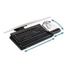 Bandeja para Teclado 3M AKT80LE Ajustable en Altura y Inclinación Negra