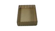 Bandeja Pérolas Retangular 15x20x5cm Lisa - MDF a Laser - 895