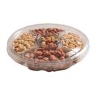 Bandeja Petisqueira 4Div Cristal C/10 Unidades