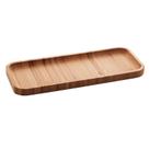 Bandeja Petisqueira De Bambu Retangular Grande Hire 28cm