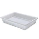 Bandeja Plástica Retangular 12 Litros Multiuso Branca 53 Cm