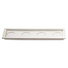 Bandeja Porcelana Finger Food - 29 X 9,5 Cm