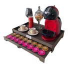 Bandeja Porta Cápsulas Café Dolce Gusto Nespresso Três Corações