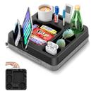 Bandeja porta-copos multifuncional Caddy CLESOO preta