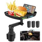 Bandeja Porta-Copos para Carro DOUBFIVSY - >25cm com Suporte para Telefone