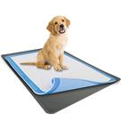 Bandeja porta-xixi para cães Skywin 90x75cm, bordas levantadas, cinza
